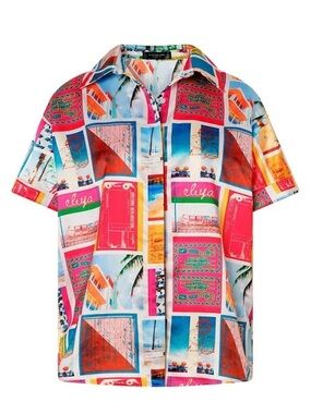 ELIYA THE LABEL 'Taormina Shirt' in Vacanza Print